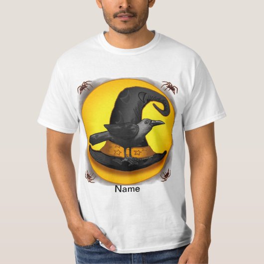 Raven Witch Pet custom T-shirts (Voorkant)