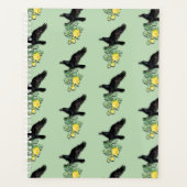 Raven with Yellow Rose Planner (Voorkant)