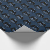 Raven Wrapping Paper Birds Wildlife Raven Paper Cadeaupapier (Hoek)