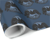 Raven Wrapping Paper Birds Wildlife Raven Paper Cadeaupapier (Rol Hoek)
