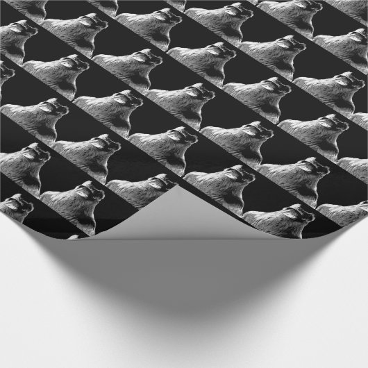 Raven Wrapping Paper Birds Wildlife Raven Paper Cadeaupapier (Hoek)