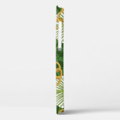 Ravenala & gouden kettingen: elegantie Case-Mate iPhone case (Achterkant / Links)