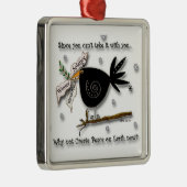 RavenBlessings Metalen Ornament (Rechts)