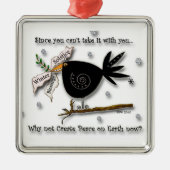 RavenBlessings Metalen Ornament (Voorkant)