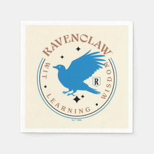 RAVENCLAW™ Blauwe Adelaar Huis Stolz Badge Servet
