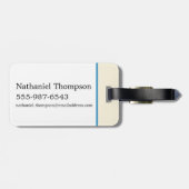 RAVENCLAW™ Blue Eagle House Pride Badge Bagagelabel (Achterkant horizontaal)