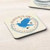 RAVENCLAW™ Blue Eagle House Pride Badge Bier Onderzetter (Linkerzijde)