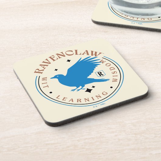 RAVENCLAW™ Blue Eagle House Pride Badge Bier Onderzetter (Linkerzijde)