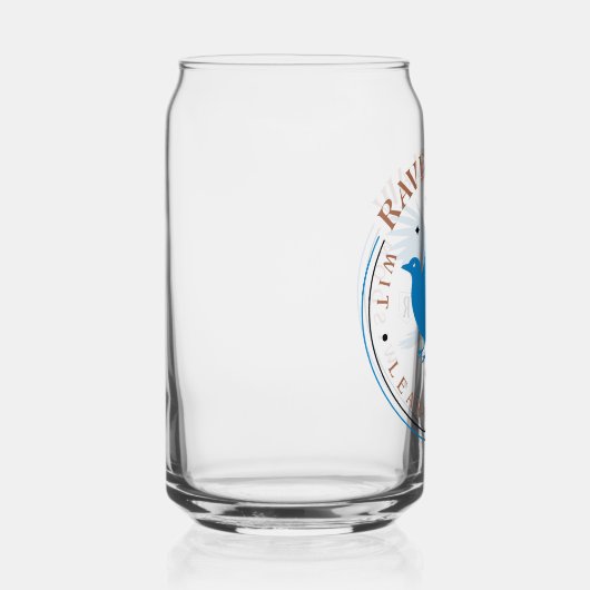 RAVENCLAW™ Blue Eagle House Pride Badge Blikvorm Glas (Rechts)