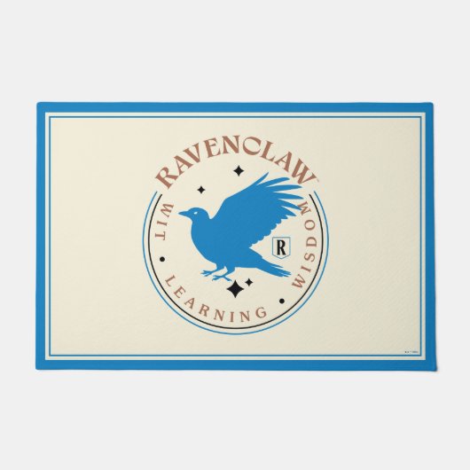 RAVENCLAW™ Blue Eagle House Pride Badge Deurmat (Voorkant)