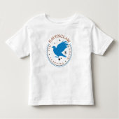RAVENCLAW™ Blue Eagle House Pride Badge Kinder Shirts (Voorkant)