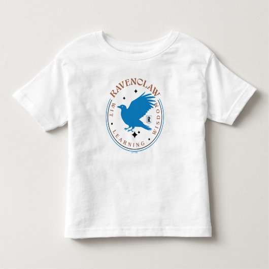 RAVENCLAW™ Blue Eagle House Pride Badge Kinder Shirts (Voorkant)
