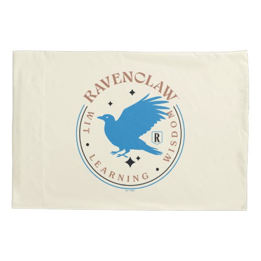 RAVENCLAW™ Blue Eagle House Pride Badge Kussensloop (Achterkant)