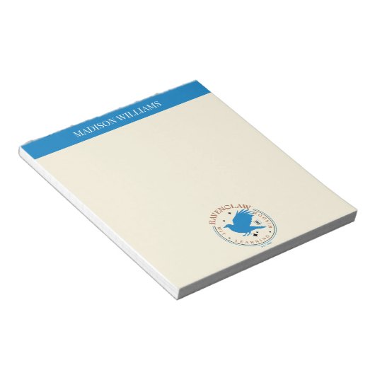 RAVENCLAW™ Blue Eagle House Pride Badge Notitieblok (Schuin)