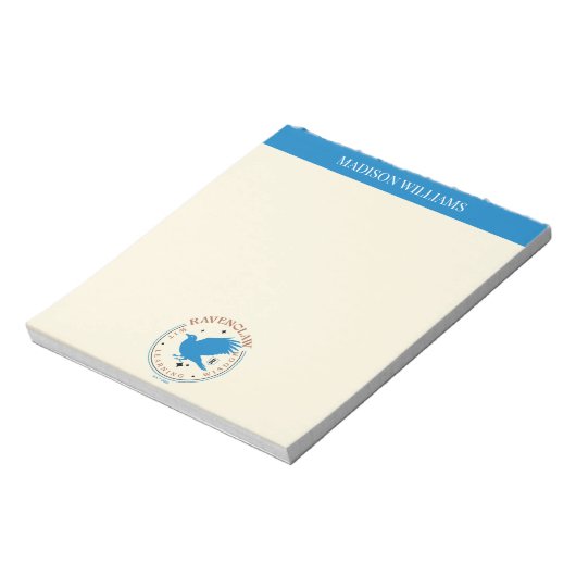 RAVENCLAW™ Blue Eagle House Pride Badge Notitieblok (Linkerzijde)