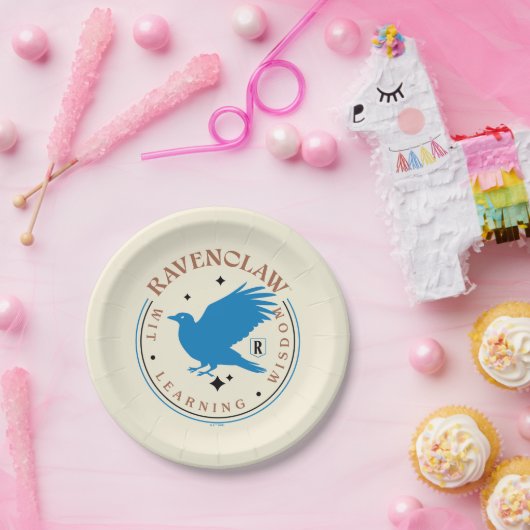 RAVENCLAW™ Blue Eagle House Pride Badge Papieren Bordje (Feest)