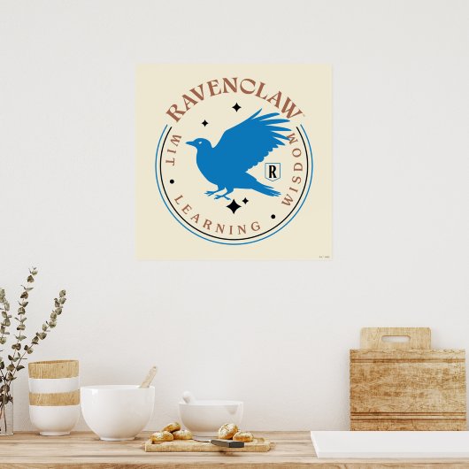 RAVENCLAW™ Blue Eagle House Pride Badge Poster (Keuken)