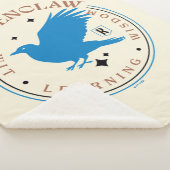 RAVENCLAW™ Blue Eagle House Pride Badge Sherpa Deken (3/4)