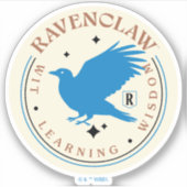 RAVENCLAW™ Blue Eagle House Pride Badge Sticker (Voorkant)