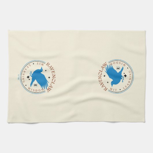 RAVENCLAW™ Blue Eagle House Pride Badge Theedoek (Horizontaal)