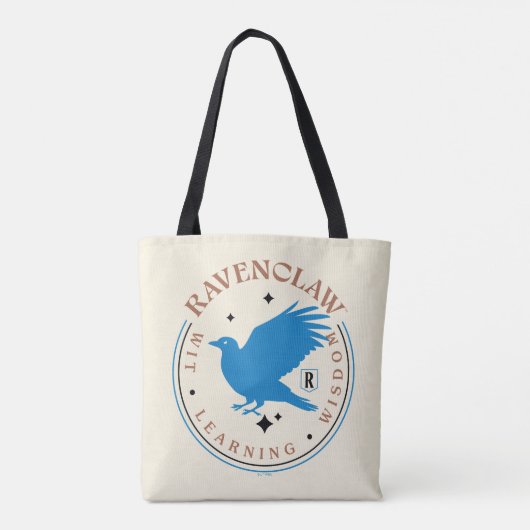 RAVENCLAW™ Blue Eagle House Pride Badge Tote Bag (Achterkant)