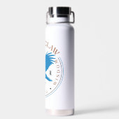 RAVENCLAW™ Blue Eagle House Pride Badge Waterfles (Achterkant)