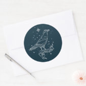 RAVENCLAW™ Constellatie Grafiek Ronde Sticker (Envelop)