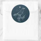 RAVENCLAW™ Constellatie Grafiek Ronde Sticker (Tas)