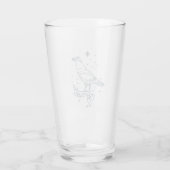 RAVENCLAW™-constellatie Grafisch Glas (Achterkant)