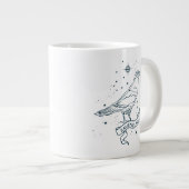 RAVENCLAW™-constellatie Grafisch Grote Koffiekop (Voorkant rechts)