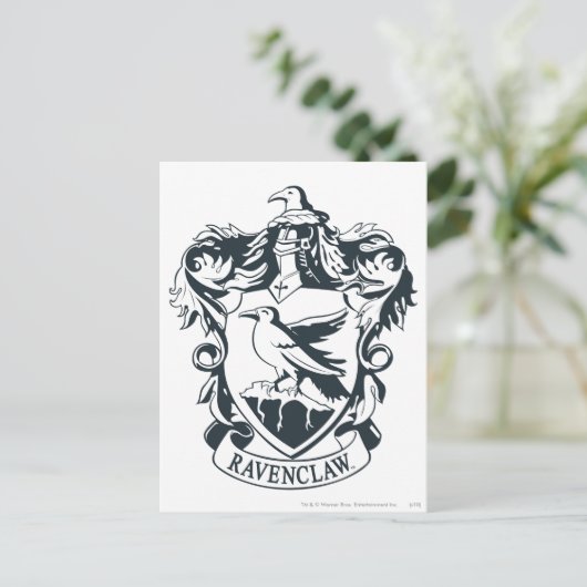 Ravenclaw Crest Briefkaart (Staand voorkant)