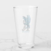 RAVENCLAW™ Crosshatched Emblem Glas (Achterkant)