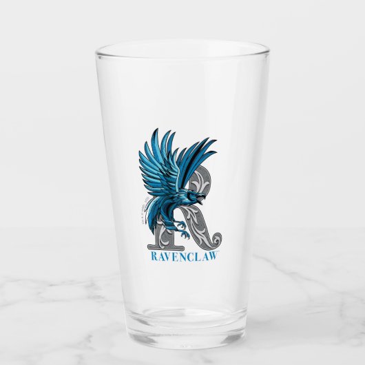 RAVENCLAW™ Crosshatched Emblem Glas (Voorkant)