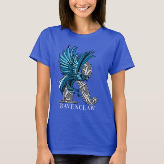RAVENCLAW™ Crosshatched Emblem T-shirt (Voorkant)