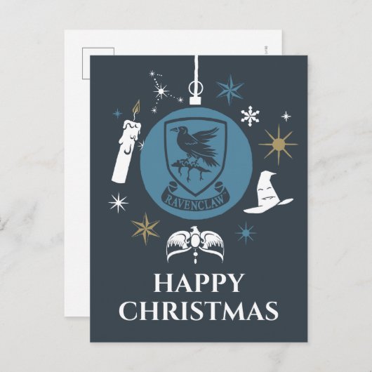 RAVENCLAW™ Holiday Bauble Graphic Feestdagenkaart (Voorkant / Achterkant)