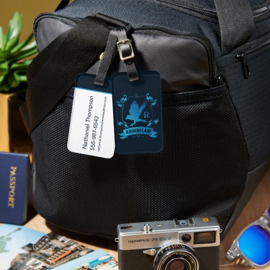  RAVENCLAW™ House Crest Bagagelabel (Voorkant /achterkant)