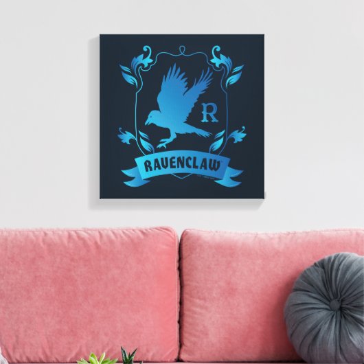 RAVENCLAW™ House Crest Canvas Afdruk (Insitu (Woonkamer))