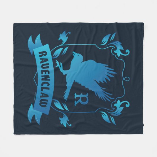 RAVENCLAW™ House Crest Fleece Deken (Voorkant (Horizontaal))