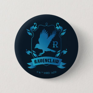 RAVENCLAW™ House Crest Ronde Button 5,7 Cm