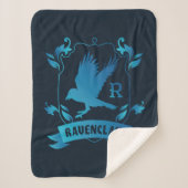 RAVENCLAW™ House Crest Sherpa Deken (Voorkant)