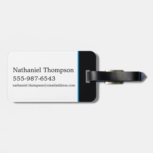 RAVENCLAW™ House Double Eagle Diadeem Graphic Bagagelabel (Achterkant horizontaal)