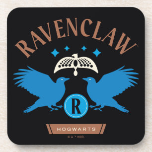 RAVENCLAW™ House Double Eagle Diadeem Graphic Bier Onderzetter