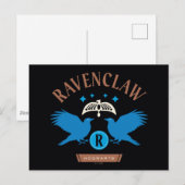 RAVENCLAW™ House Double Eagle Diadeem Graphic Briefkaart (Voorkant / Achterkant)