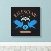 RAVENCLAW™ House Double Eagle Diadeem Graphic Canvas Afdruk (Insitu (Houten vloer))