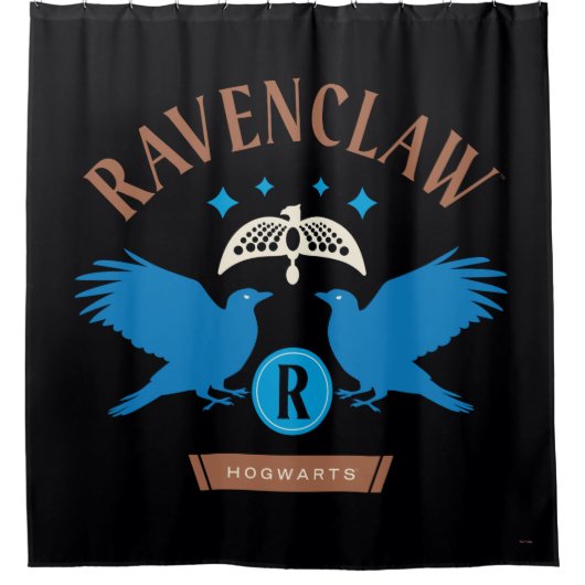 RAVENCLAW™ House Double Eagle Diadeem Graphic Douchegordijn (Voorkant)