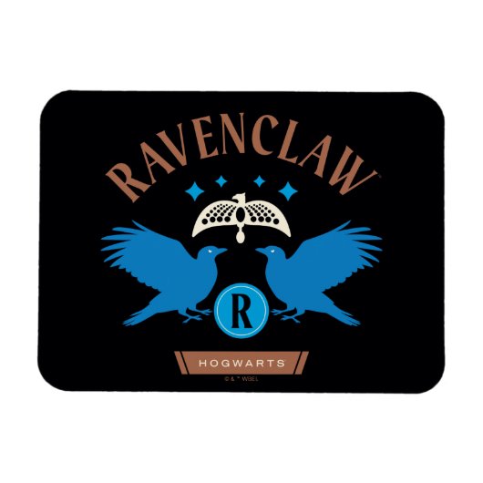 RAVENCLAW™ House Double Eagle Diadeem Graphic Magneet (Horizontaal)
