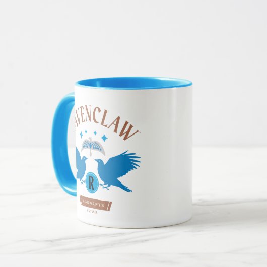 RAVENCLAW™ House Double Eagle Diadeem Graphic Mok (Voorkant links)