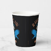 RAVENCLAW™ House Double Eagle Diadeem Graphic Papieren Bekers (Rechts)