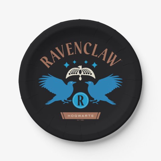 RAVENCLAW™ House Double Eagle Diadeem Graphic Papieren Bordje (Voorkant)