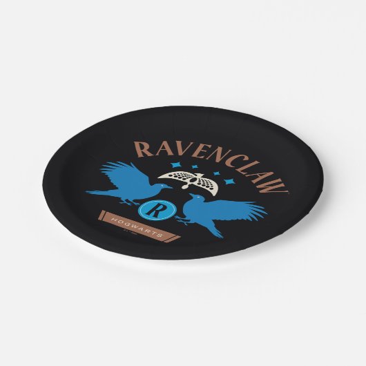 RAVENCLAW™ House Double Eagle Diadeem Graphic Papieren Bordje (Gekanteld)